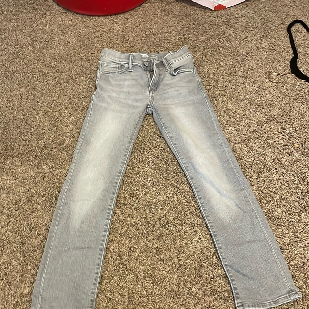 Grey boys old navy karate slim jeans